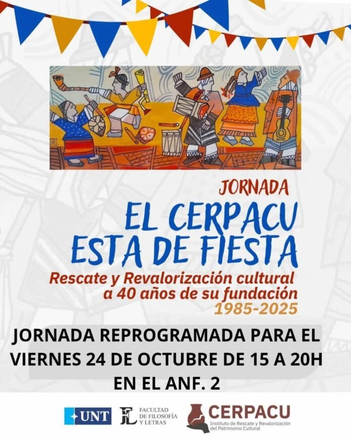 Cerpacu estas de Cumple Está cumpliendo 40 años de tarea científica ininterrumpida con la Comunidad. Bajo el lema “investigar para aprender y devolver el conocimiento enriquecido al pueblo”
