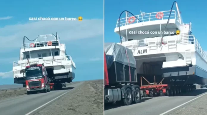 El conductor tuvo que tirarse a la banquina.