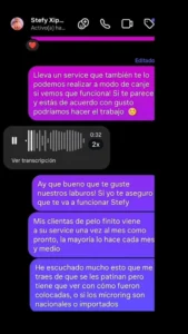 Stefy llegó al local, pidió cambios, exigencias, y se negó a pagar lo acordado cuando las cosas no salieron como esperaba.