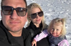 Maxi López, Daniela y Elle. (Foto: Instagram Daniela Christiansson)