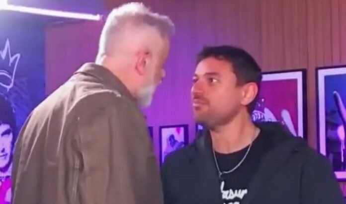 Picante cruce que tuvieron en el stream Carnaval