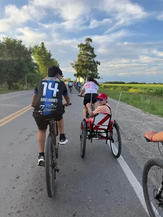 Biciperegrinación inclusiva