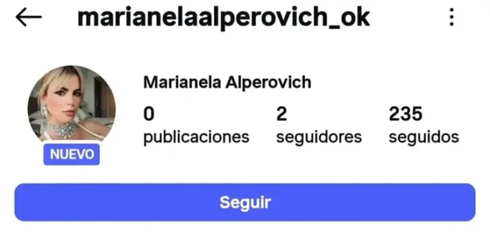 ¿Marianela Mirra volvió a Instagram? El particular nombre que la tucumana eligió para reactivar sus redes