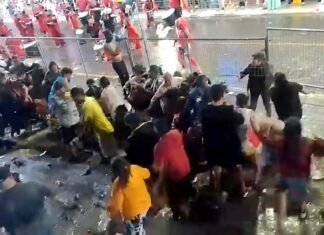 Batalla campal en los corsos de Aguilares (VIDEO)