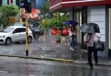 Lluvias y frío en Tucumán: máxima de 19°C.