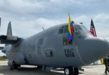 Se estrelló un avión de la Fuerza Aérea de Colombia con más de 100 soldados a bordo