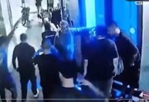 4 patovicas detenidos por homicidio en la puerta de un bar (video)