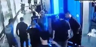 4 patovicas detenidos por homicidio en la puerta de un bar (video)