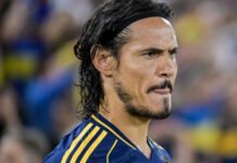 La recomendación médica para Cavani