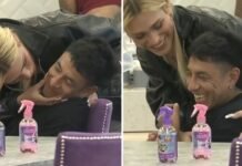 Danelik intentó besar a Brian Sarmiento y él le corrió la cara