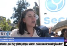 «Hay plata para los legisladores, pero no para la educación» (video)