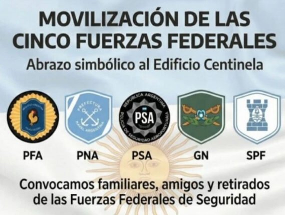 marcha de las fuerzas federales
