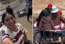 Bolivianos cruzan la frontera por un paso ilegal (video)