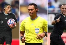 Los tres árbitros argentinos que dirigirán en el Mundial 2026.