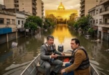 Inundados por la desidia.