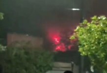 Voraz Incendio consume galpón en Monteros (video).