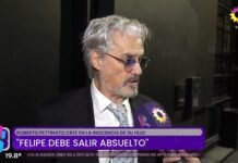 Pettinato habló sobre la posibilidad de que su hijo Felipe vaya preso.