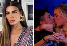 La reacción de Flor de la V al ver el beso entre Danelik y Brian