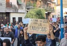 El Gobierno afirma que cumplirá parcialmente la ley de financiamiento universitario.