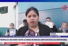 Conductor atropelló a un joven y se dio a la fuga (video).