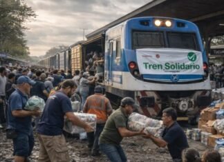 ¿Un tren Solidario o para el saqueo electoral?