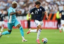 Argentina le ganó 2-0 a Honduras sin Messi.
