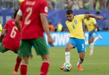 Brasil reaccionó a tiempo y rescató un empate ante Marruecos.