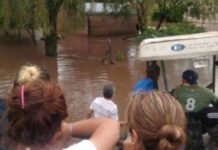 Imputaron a vecinos de Graneros, por reclamos de las inundaciones.