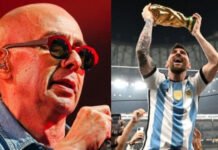 Messi recordó al Indio Solari con una emotiva publicación (video).