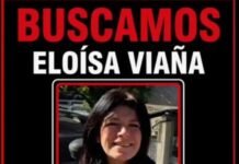 Eloísa Viaña, la mujer desaparecida hace 10 días.