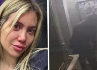Wanda compartió el video del momento en que los ladrones entraron a su casa en Italia.