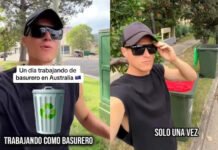 Un argentino contó cuánto cobra trabajando como basurero en Australia.