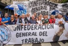 La CGT marchará el 8 de octubre.