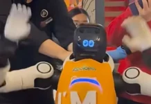 Un robot se rebeló en Disney y lo tuvieron que detener a la fuerza.