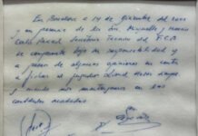 Muerte de Jorge Messi: la historia de la servilleta donde el padre de Messi firmó con el Barcelona.