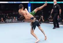 Debutó en la UFC y noqueó a su rival en 36 segundos.