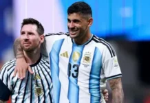 Confirmado: el Cuti Romero será el nuevo capitán de la Selección.