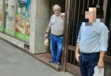 Lebbos cruzó a Albaca en la calle y le exigió cumplir la domiciliaria.