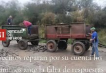 Atahona: vecinos hacen el trabajo que debería hacer el ministro Nazur.