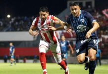 San Martín ganaba 2-0 y Gimnasia lo igualó.