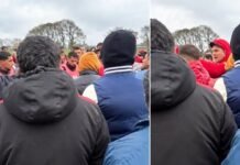 La barra de San Martín apretó al plantel (video).