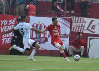 San Martín pidió que revean la roja a Nahuel Gallardo.