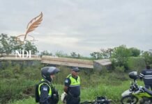 Descarrilan seis vagones de un tren cargado de azúcar en Simoca.