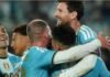 Lionel Messi se despidió de la Selección argentina con una goleada 3-0.