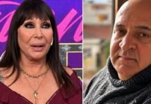 Moria Casán se enteró al aire de la muerte de su histórico chofer.