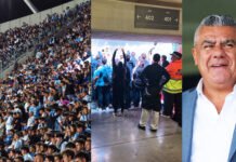 Sobreventa masiva, desmayos y escaleras colapsadas.