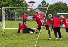 Escándalo en la final de fútbol para amputados: brutal pelea.