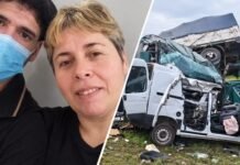 Le donó un riñón a su hijo y murieron los dos en un choque frontal.