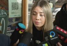 Candela Arizaga pidió que levanten la perimetral a Facundo Moyano