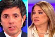 Escándalo entre Robertito Funes y Fernanda Iglesias.